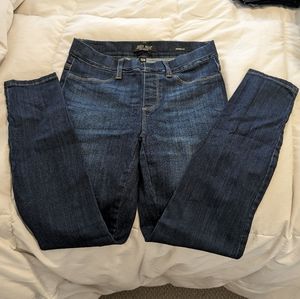 Judy blue leggings size 7/28 dark denim no distress